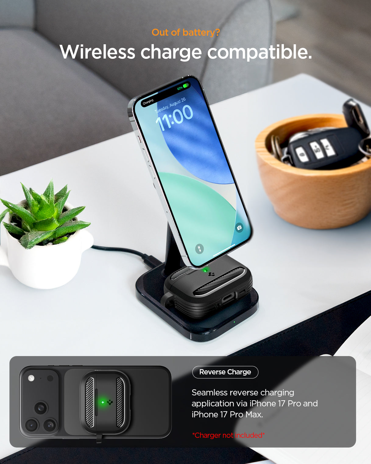 Spigen AirPods Pro 3 Case Rugged Armor view 9
