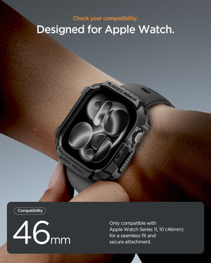 Official 46mm compatibility guide for Rugged Armor 2