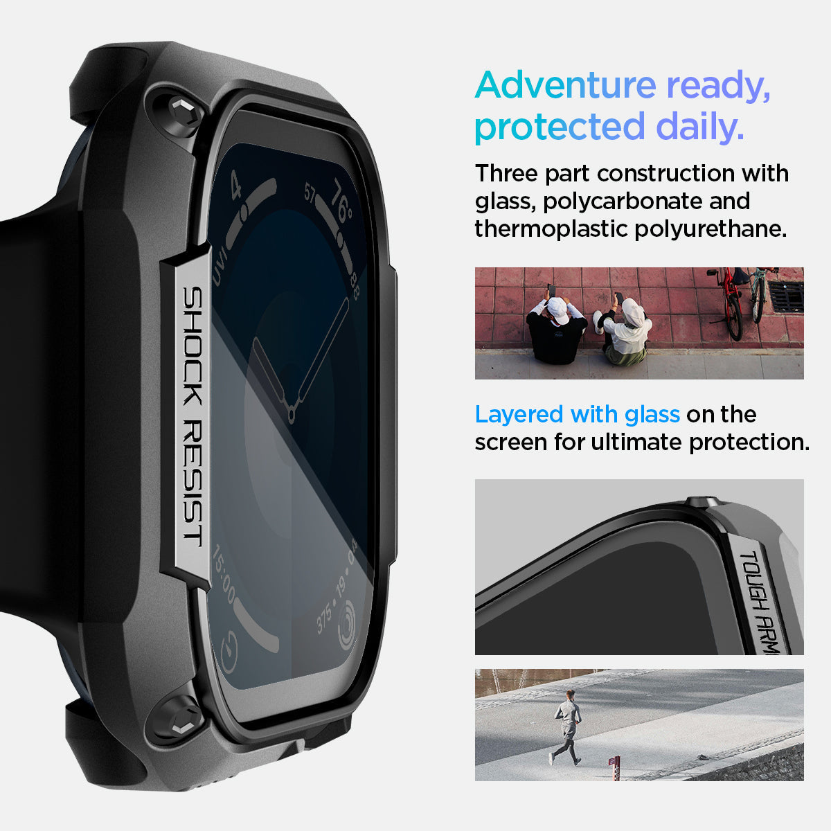 Spigen Apple Watch 11/10 (46mm) Case Tough Armor view 12