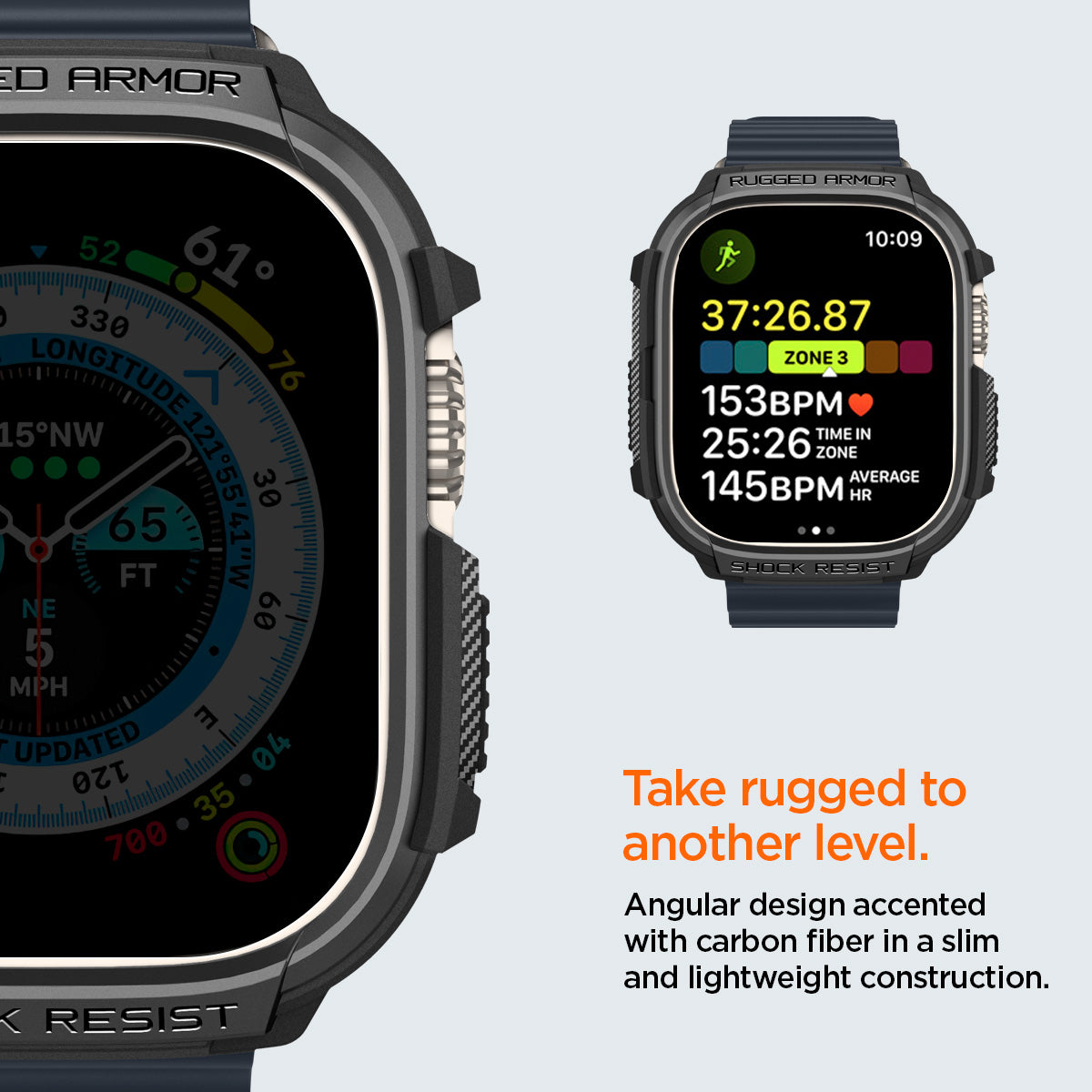Spigen Apple Watch Ultra 3/2/1 Case Rugged Armor view 13