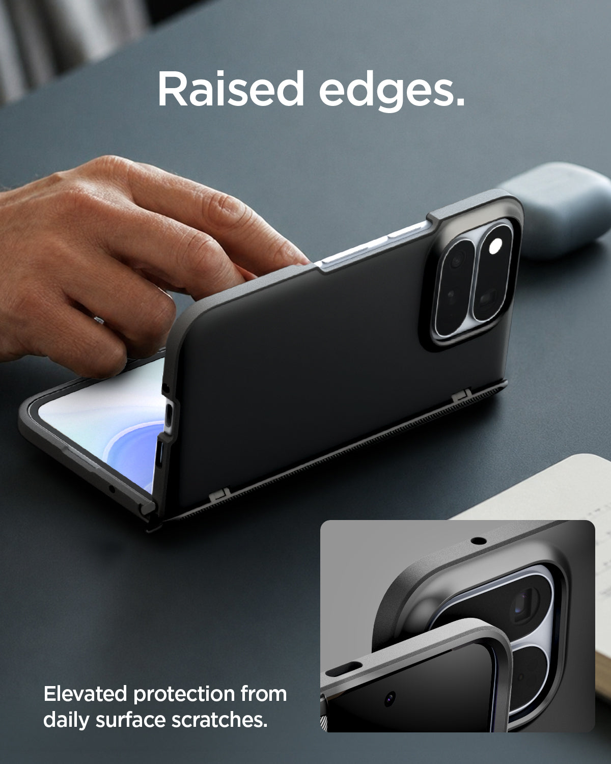 Spigen Pixel 11 Pro Fold Case – Slim Armor Pro (MagFit) - Black - image 7