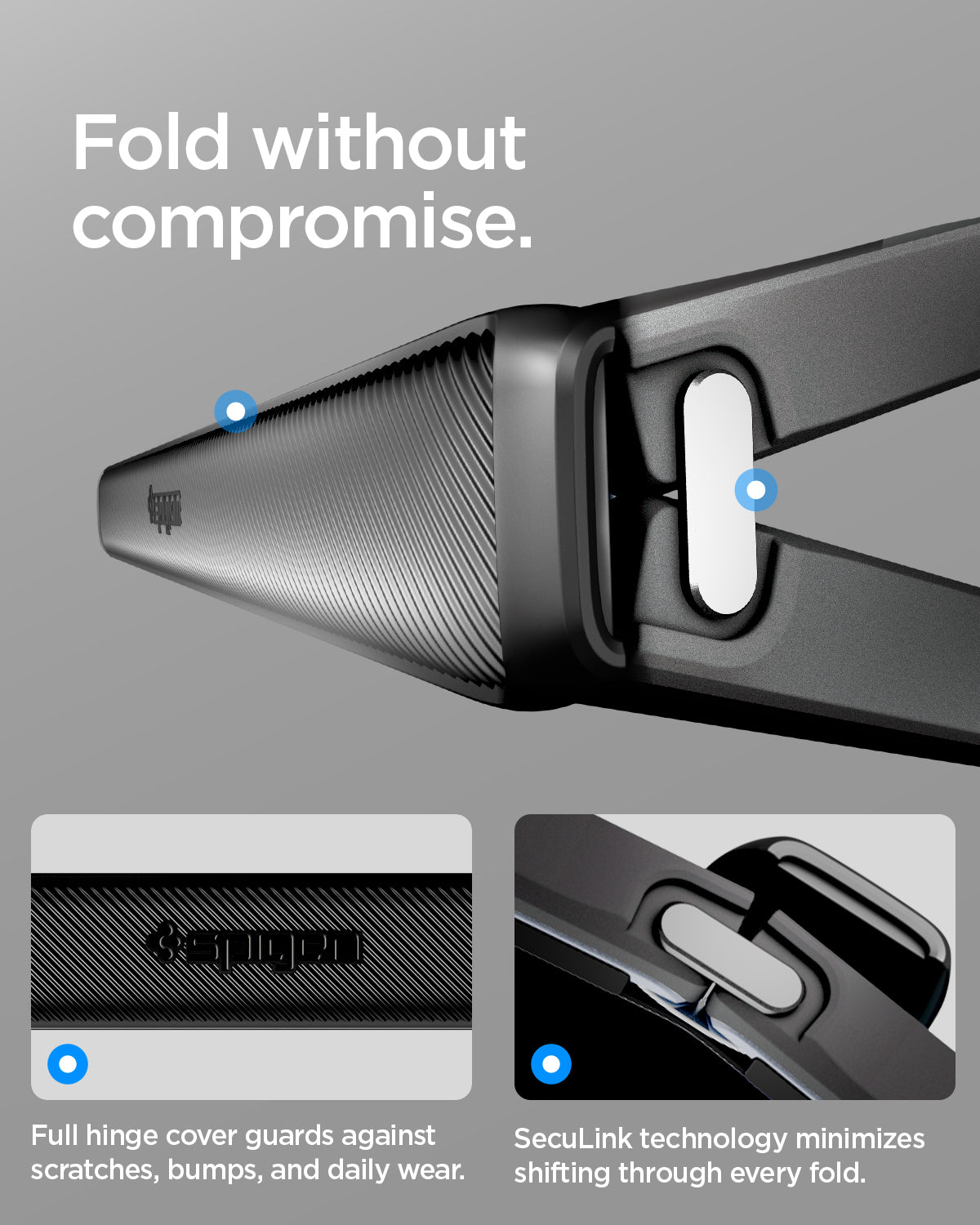 Spigen Pixel 11 Pro Fold Case – Slim Armor Pro (MagFit) - Black - image 8