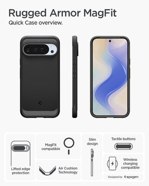 Spigen Pixel 10 Pro XL Case Rugged Armor (MagFit) view 5
