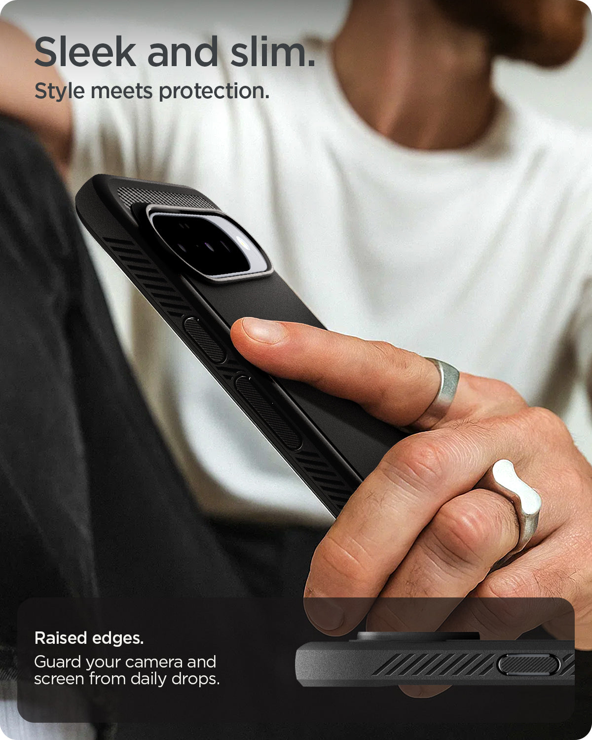 Spigen Pixel 10 Pro / Pixel 10 Case Rugged Armor (MagFit) view 14