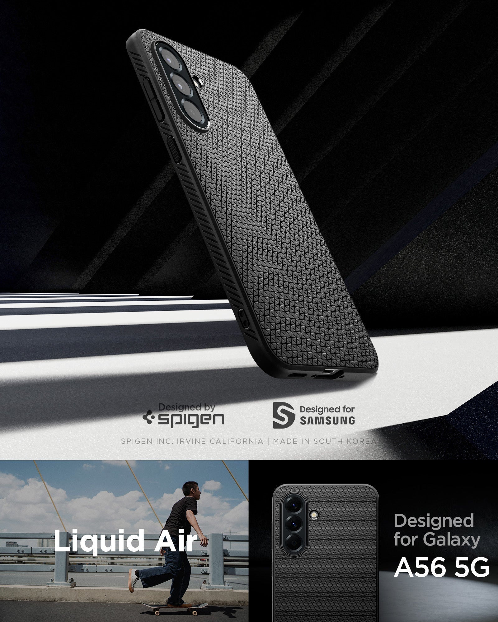 Spigen Galaxy A56 5G Case Liquid Air view 3