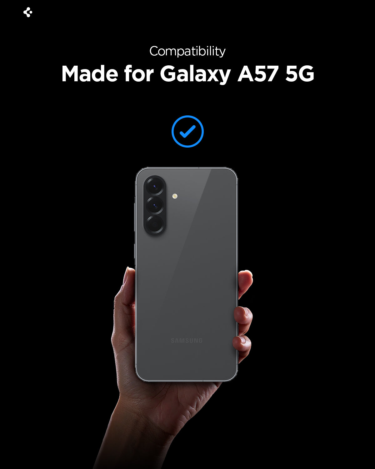 Spigen Galaxy A57 5G Screen Protector GLAS.tR EZ Fit Pro (2 Pack) view 8