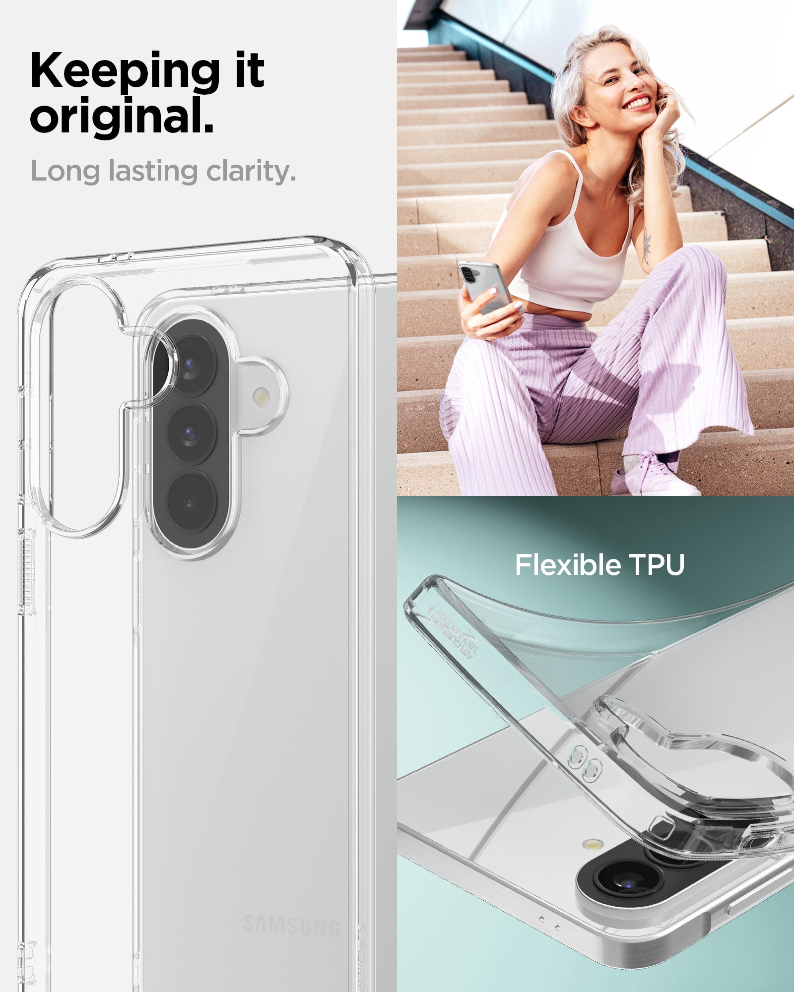 Spigen Galaxy A57 5G Case Liquid Crystal view 12