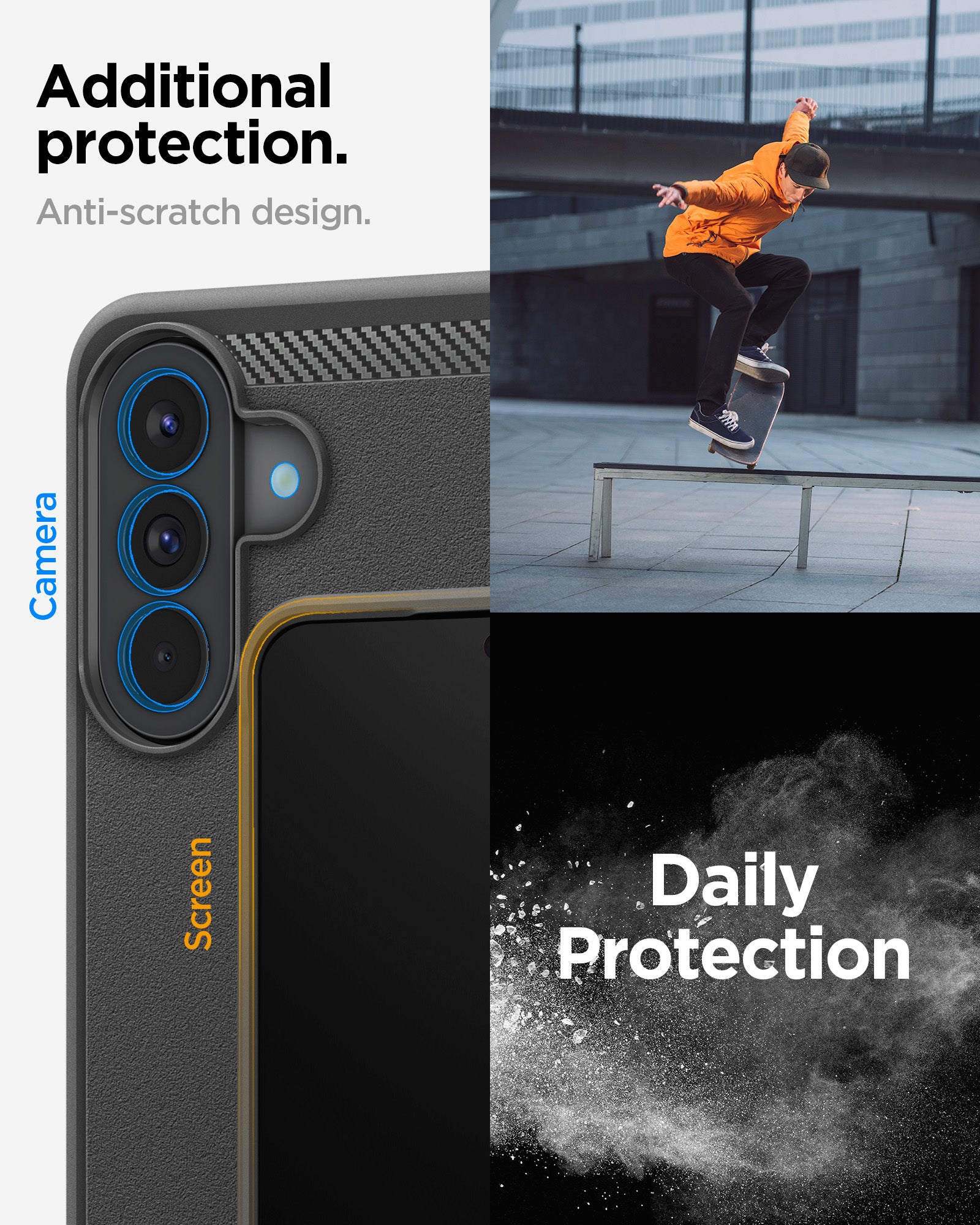 Spigen Galaxy A57 5G Case Rugged Armor view 14