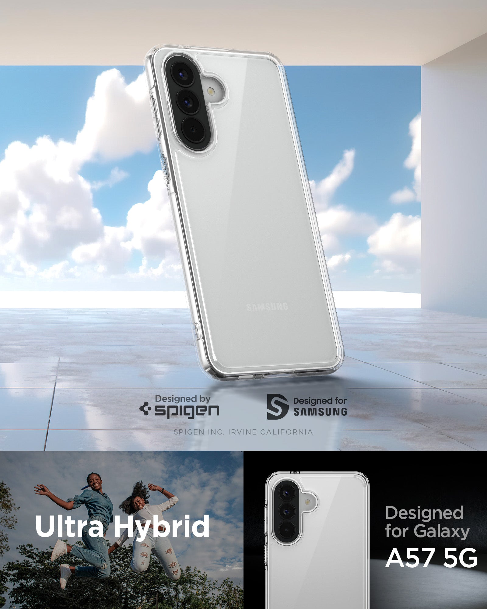 Spigen Galaxy A57 5G Case Ultra Hybrid view 9