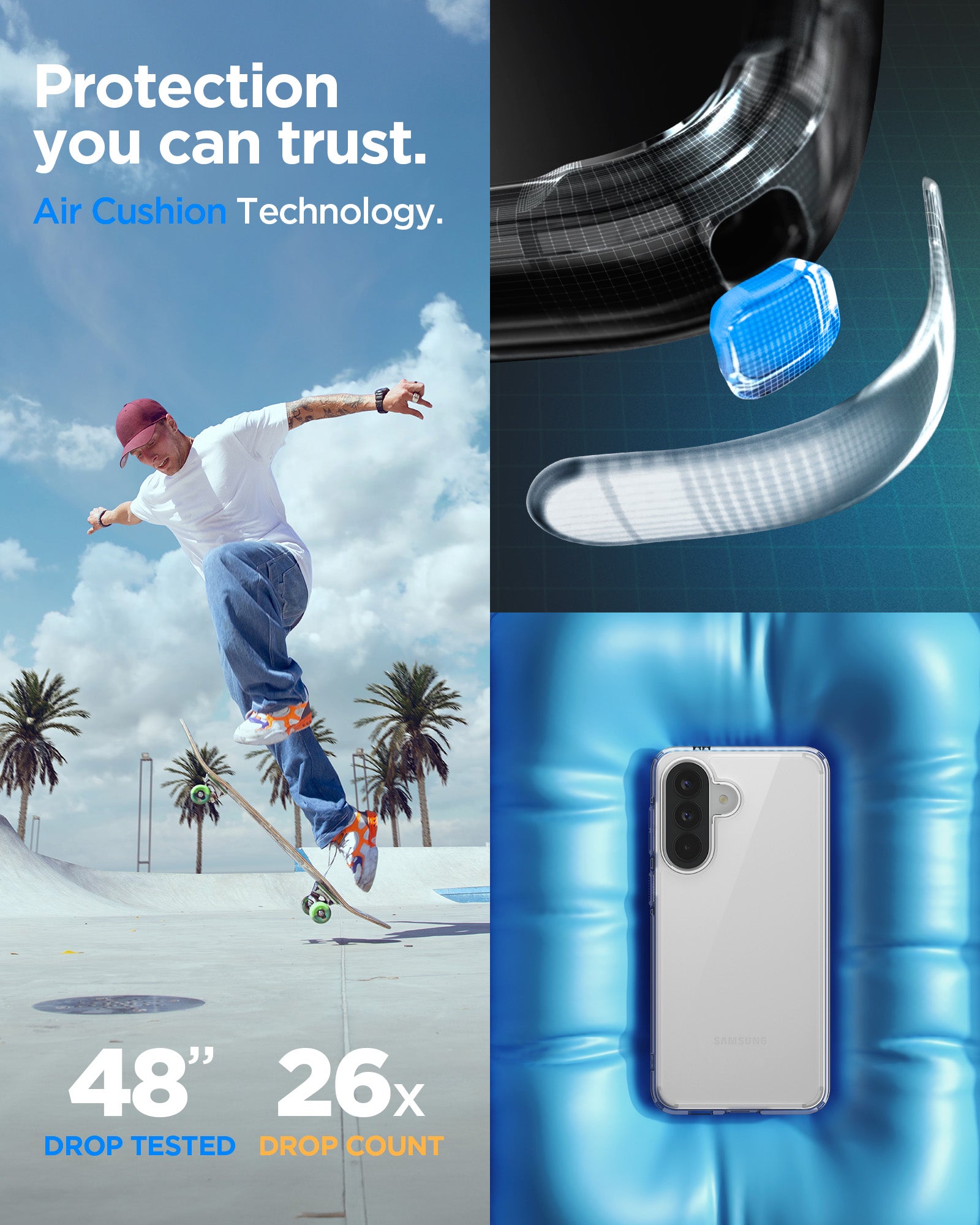 Spigen Galaxy A57 5G Case Ultra Hybrid view 11