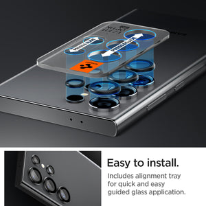 Spigen Galaxy S24 Ultra Lens Protector Optik Pro EZ Fit (2 Pack) view 9