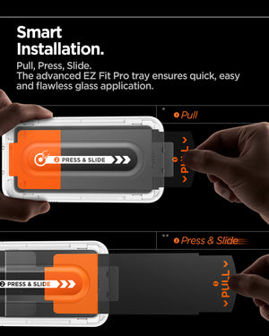 Spigen Samsung Galaxy S25 Edge Screen Protector GLAS.tR EZ Fit Pro [2 Pack] view 10