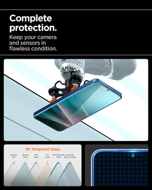 Spigen Samsung Galaxy S25 Edge Screen Protector GLAS.tR EZ Fit Pro [2 Pack] view 12