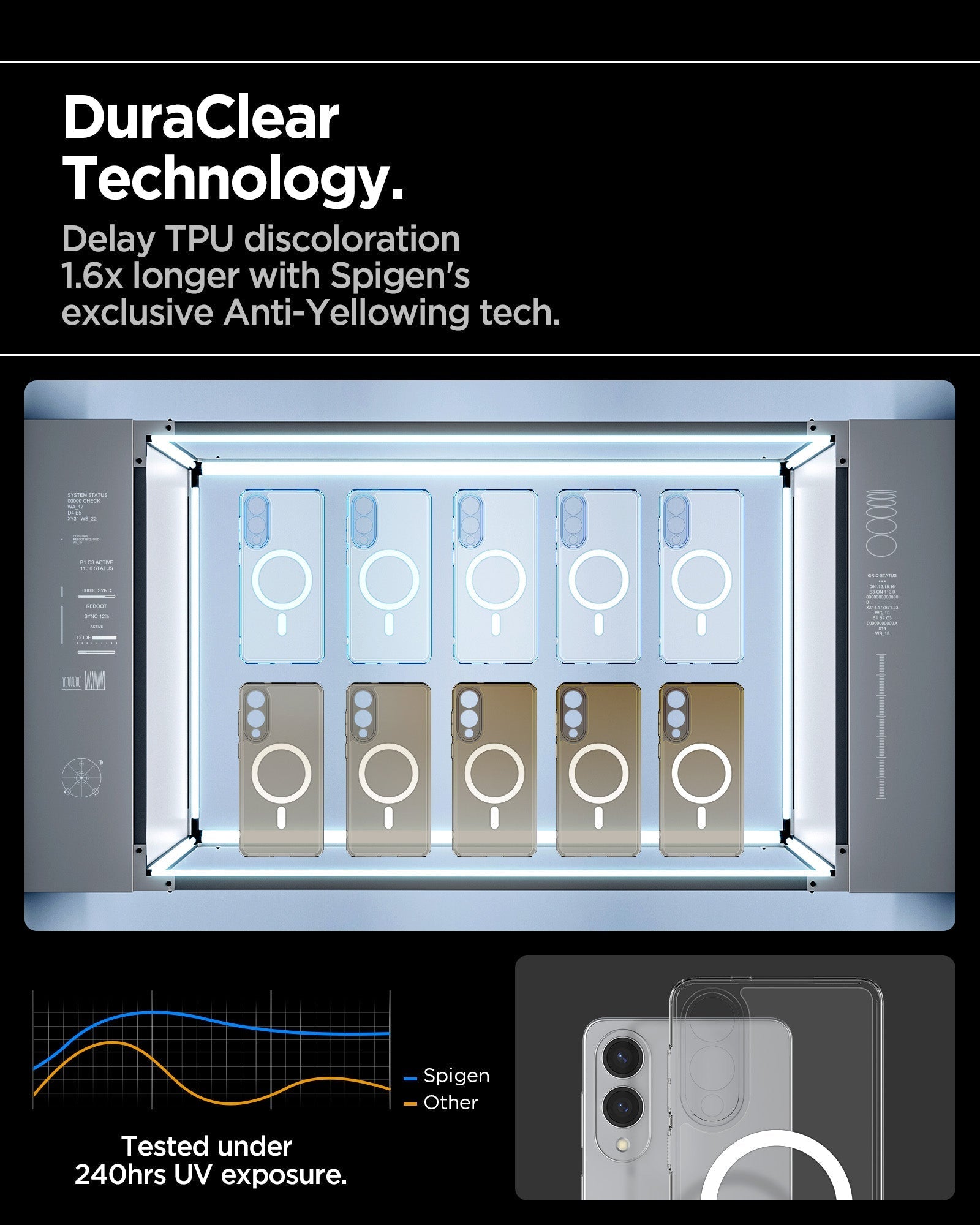 Spigen Galaxy S25 Edge Case Ultra Hybrid (MagFit) view 3