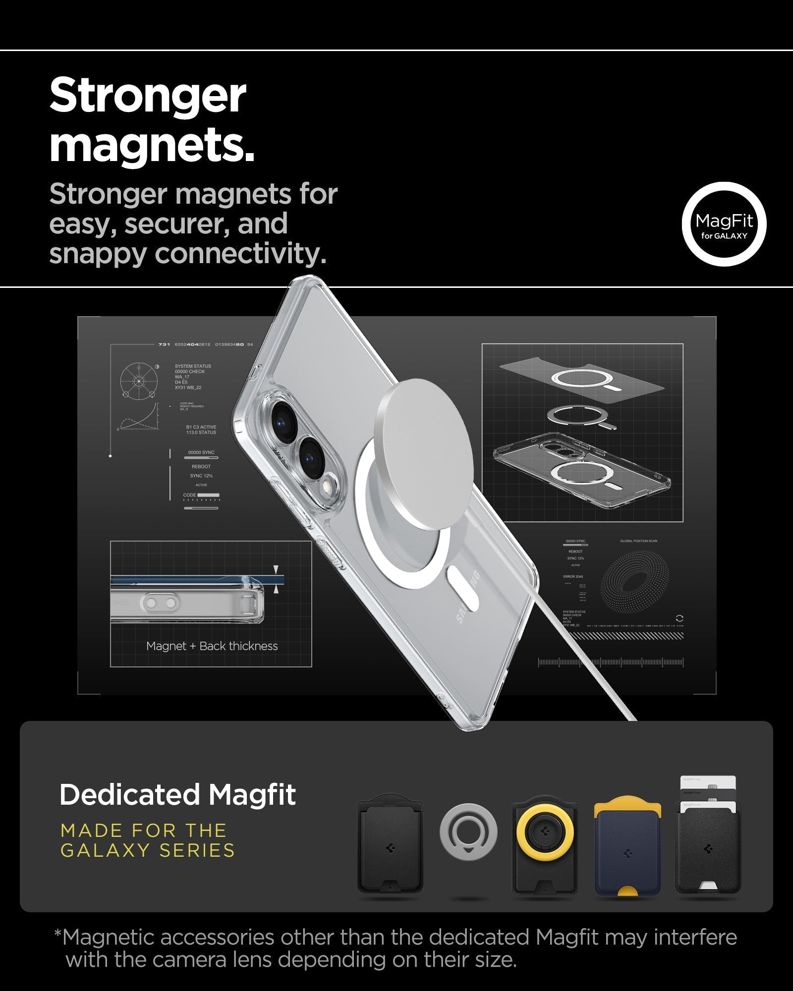 Spigen Galaxy S25 Edge Case Ultra Hybrid (MagFit) view 5
