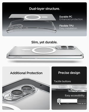 Spigen Galaxy S25 Edge Case Ultra Hybrid (MagFit) view 6