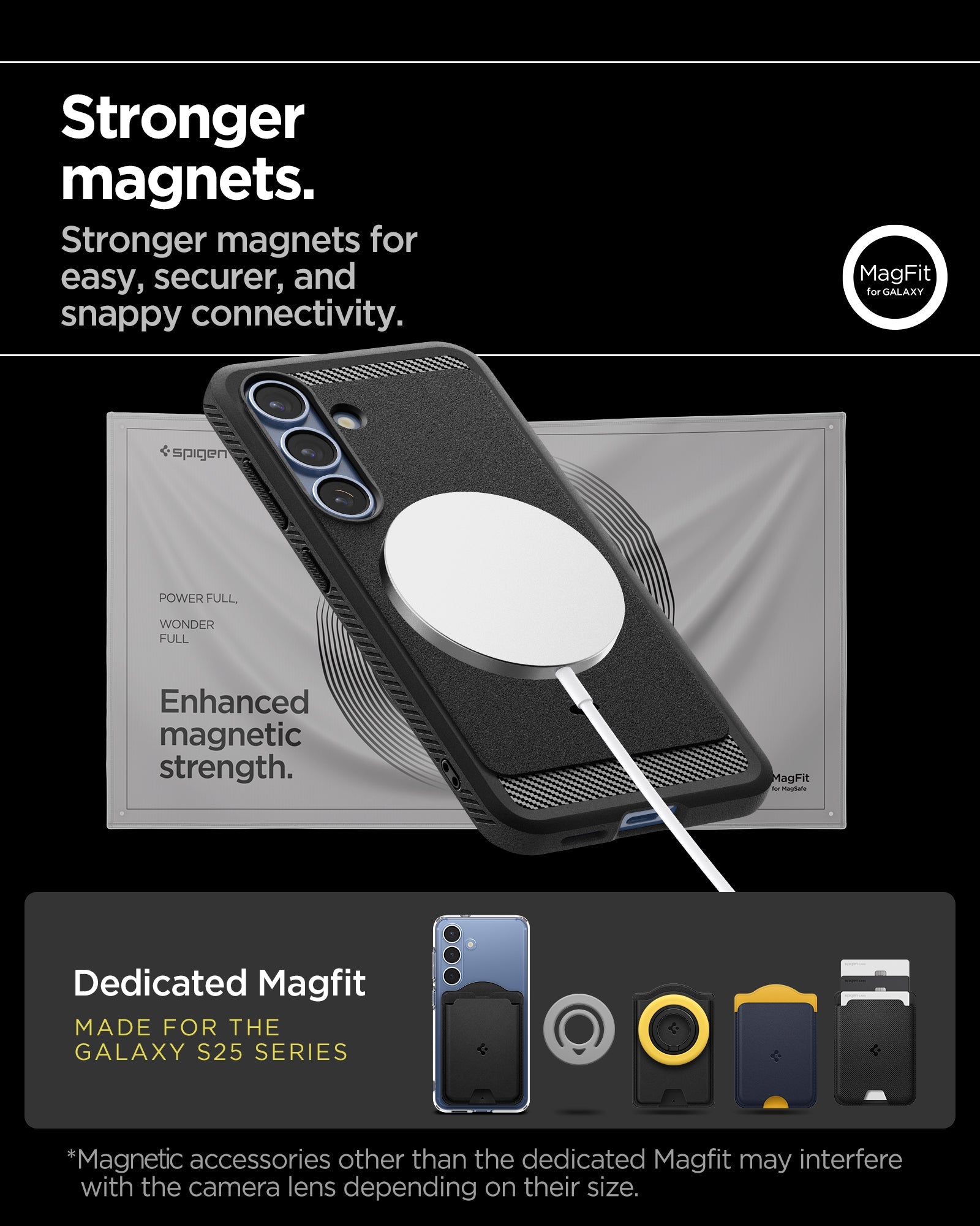 Spigen Galaxy S25 Case Rugged Armor (MagFit) view 17