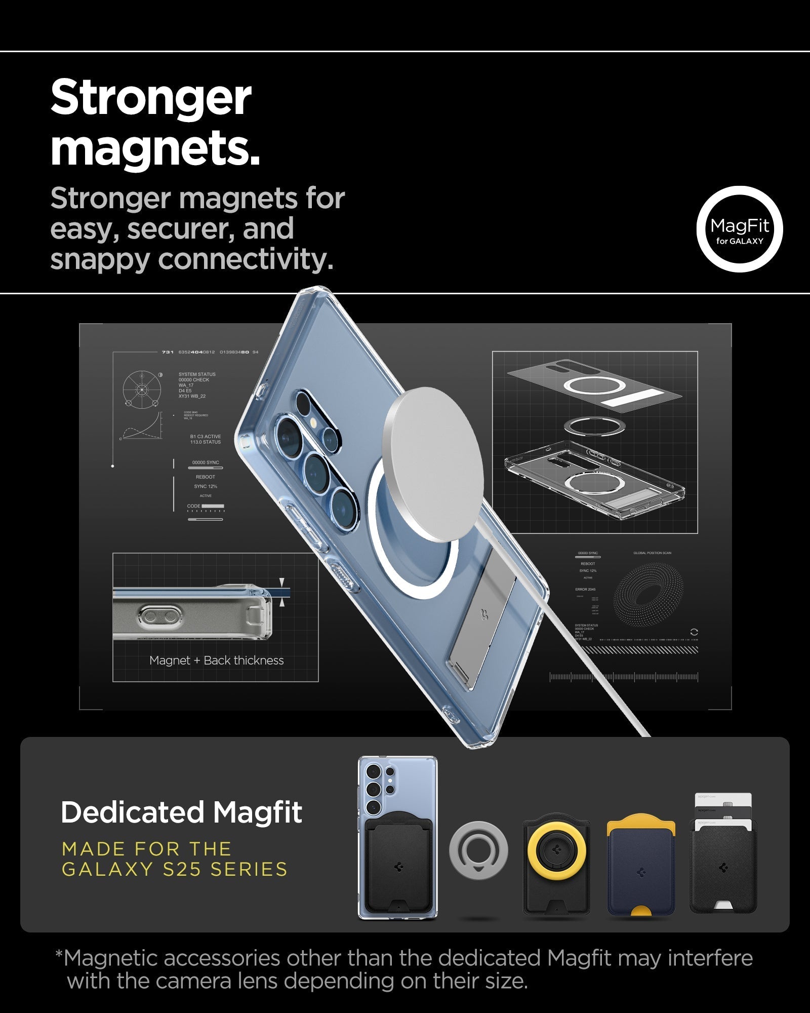 Spigen Galaxy S25 Ultra Case Ultra Hybrid S MagFit view 19