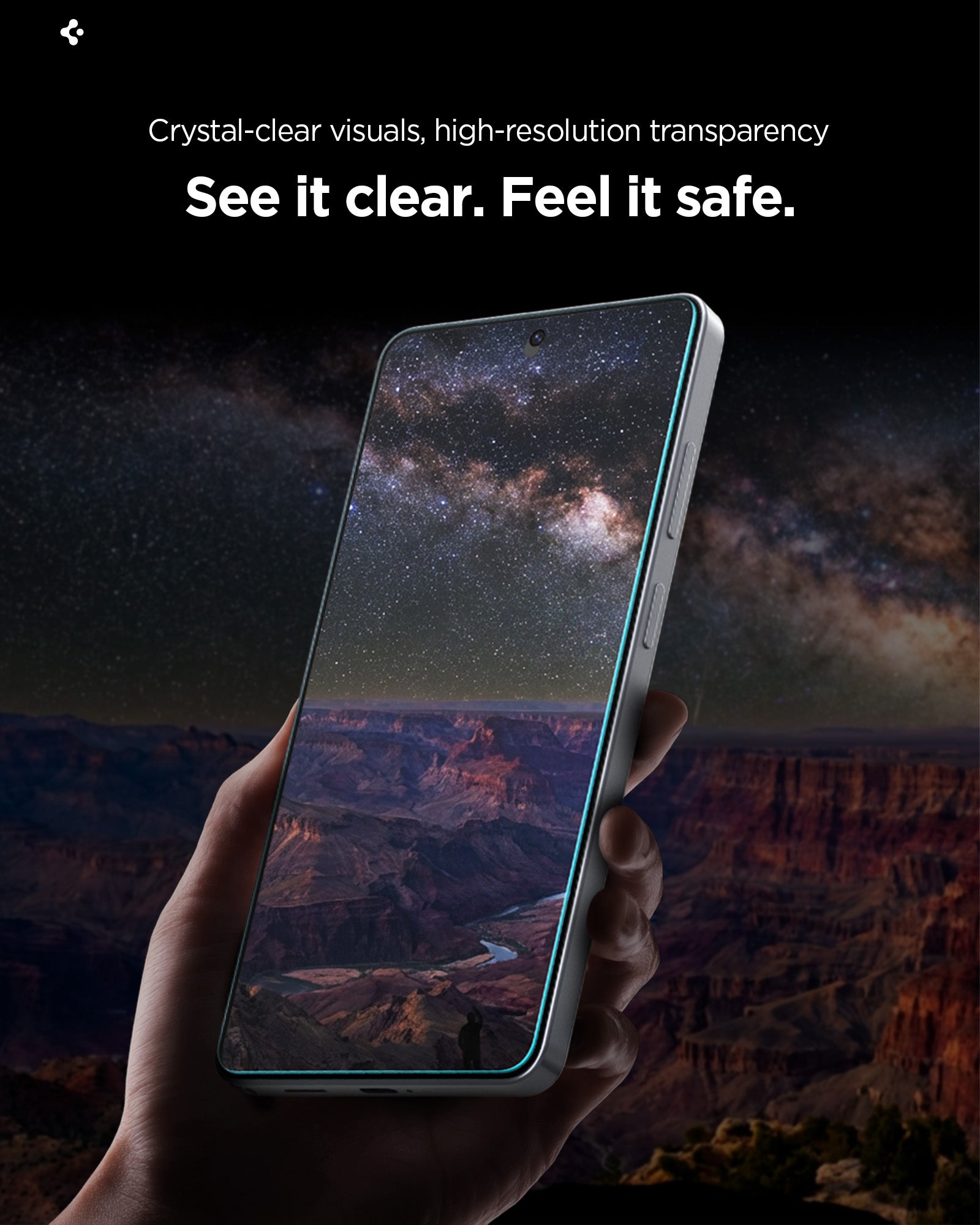 Spigen Galaxy S26 Ultra Screen Protector GLAS.tR EZ Fit Pro HD (2 Pack) view 9