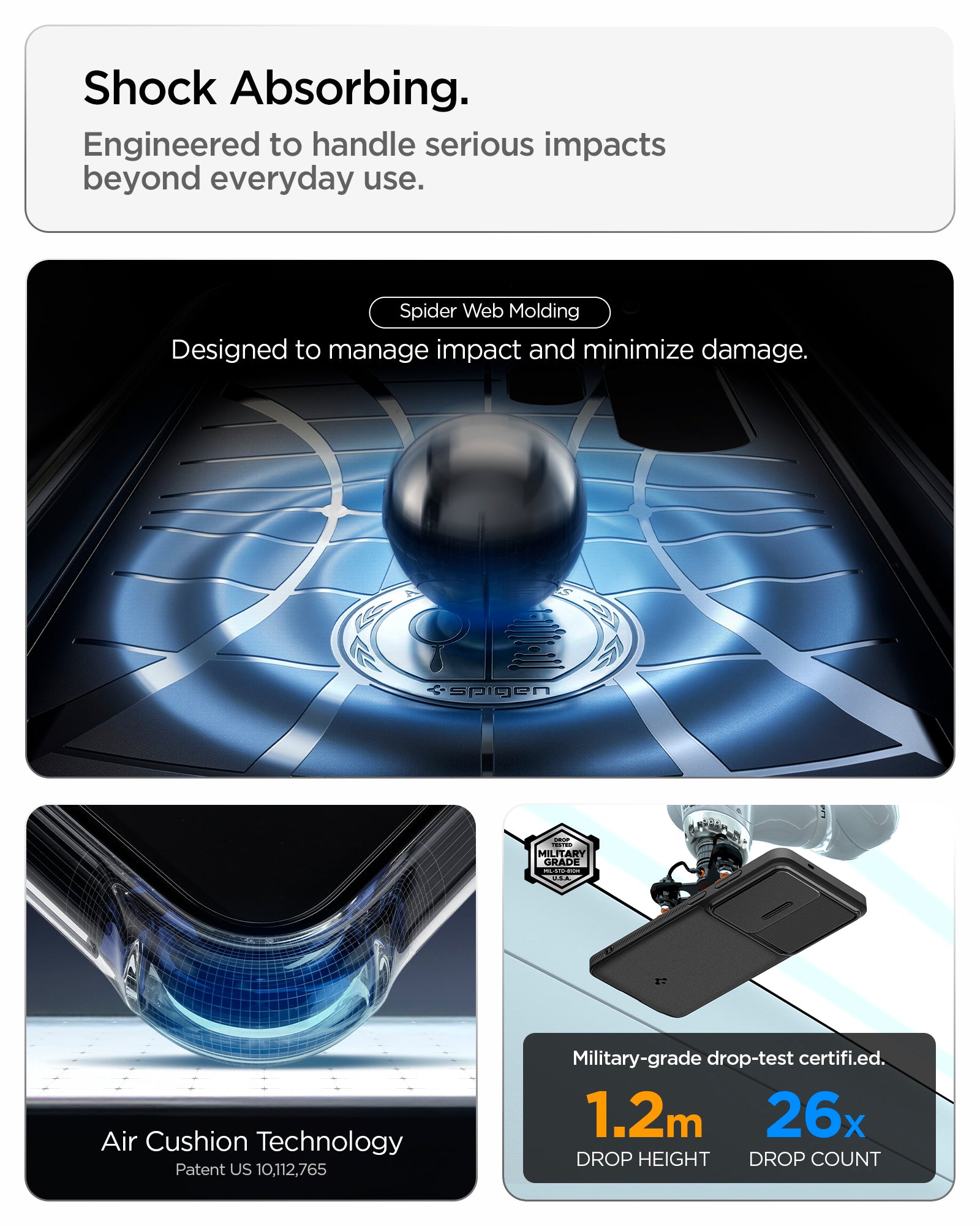 Spigen Galaxy S26 Ultra Case Optik Armor view 15