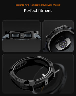 Spigen Galaxy Watch 8 (44mm) Case Rugged Armor view 18