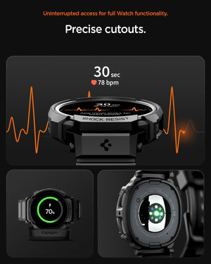 Spigen Galaxy Watch 8 (44mm) Case + Case Rugged Armor Pro view 16
