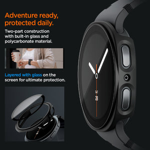 Touch response demonstration for Thin Fit 360 Galaxy Watch 40mm case