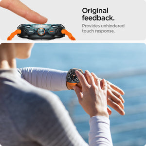 Spigen Galaxy Watch Ultra 47mm (2025/2024) Screen Protector GLAS.tR EZ Fit (2 Pack) view 9