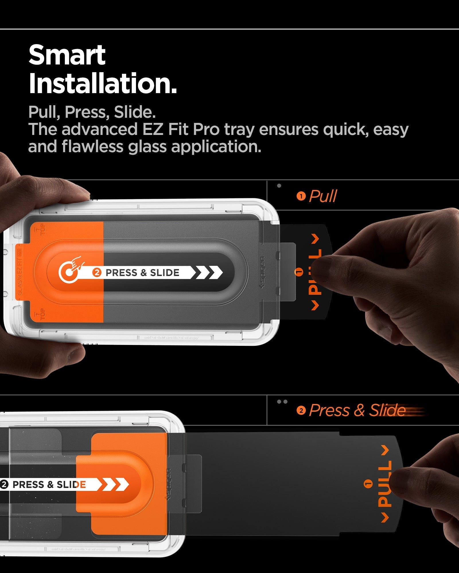 Spigen Galaxy Z Fold 7 Screen Protector GLAS.tR EZ Fit Pro HD (2 Pack) view 12