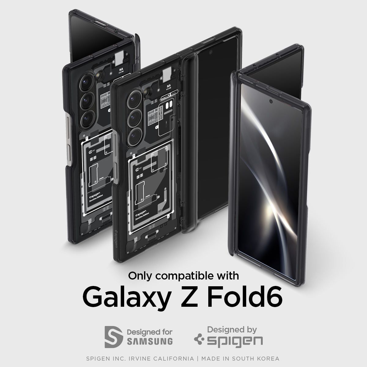 Spigen Galaxy Z Fold 6 Case Ultra Hybrid Pro Zero One view 7