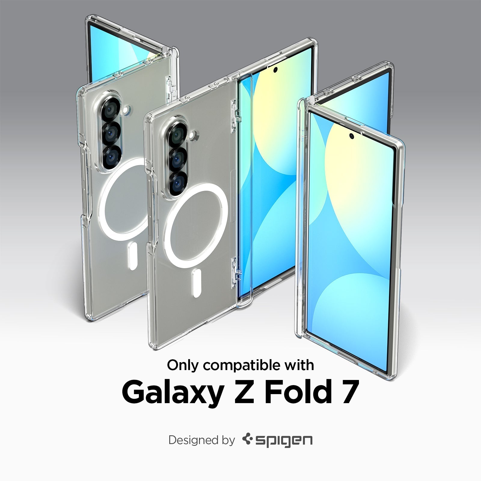 Spigen Galaxy Z Fold 7 Case Ultra Hybrid Pro (MagFit) view 3
