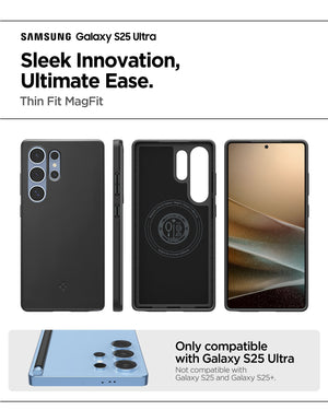 Spigen Galaxy S25 Ultra Case Thin Fit MagFit view 14