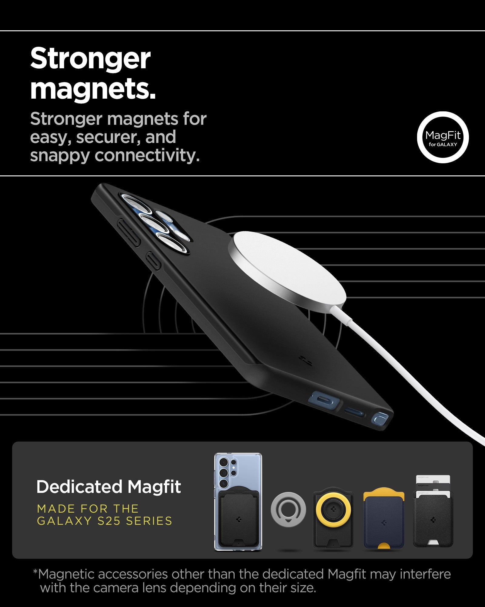 Spigen Galaxy S25 Ultra Case Thin Fit MagFit view 18