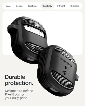 Spigen Pixel Buds 2a Case Rugged Armor view 15