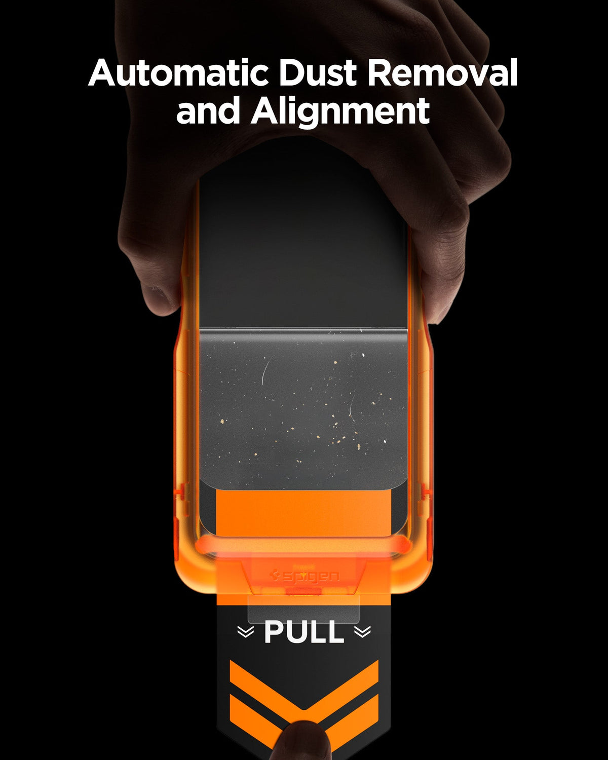 Spigen iPhone 18 Pro / 17 Pro Screen Protector – GLAS.tR AlignMaster S (2 Pack) — Clear dust removal and alignment