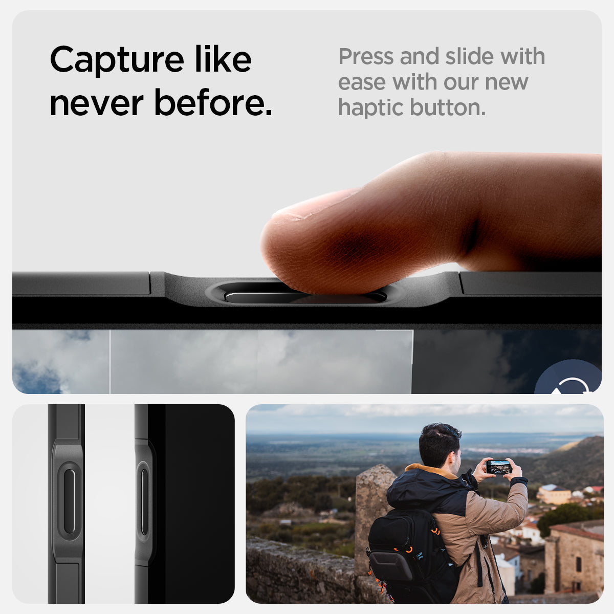 Spigen iPhone 16 Pro Max / 16 Pro Case Tough Armor T (MagFit + Camera Button Control) view 12