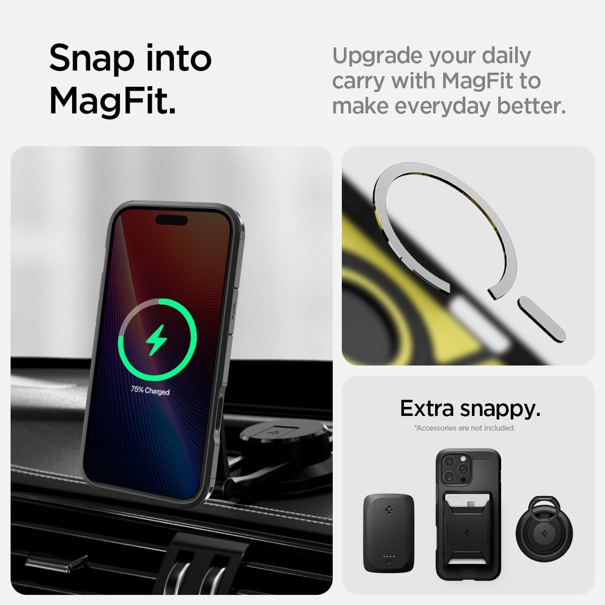 Spigen iPhone 16 Pro Max / 16 Pro Case Tough Armor T (MagFit + Camera Button Control) view 15