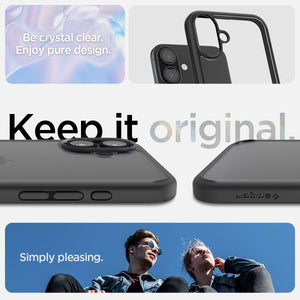 Spigen iPhone 16 Plus Case – Ultra Hybrid – Matte Black – detail image 4