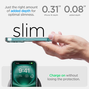 Spigen iPhone 16 Case – Ultra Hybrid – Frost Clear – detail image 6