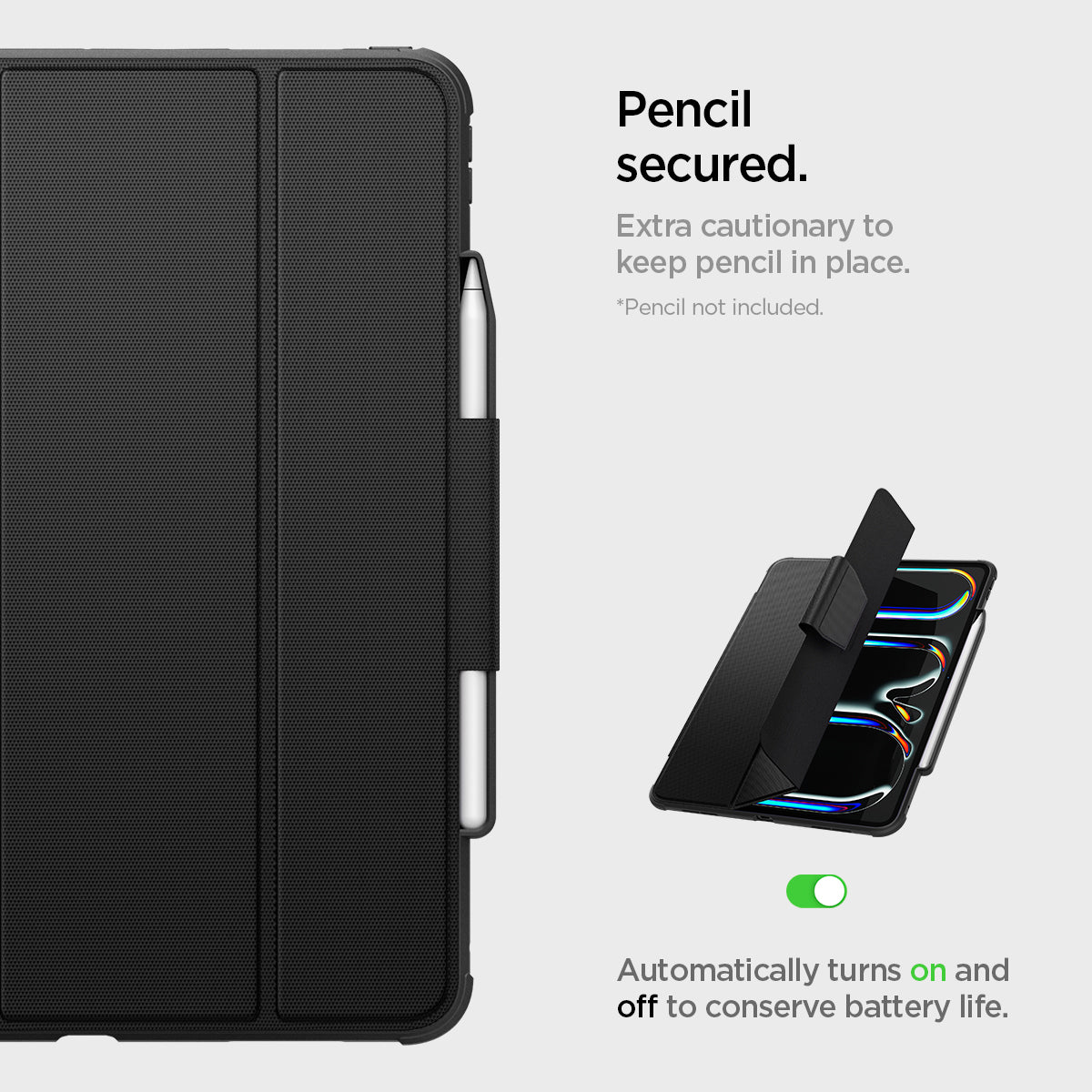 Spigen iPad Pro 13” (2025 / 2024) Tablet Case Rugged Armor Pro view 18
