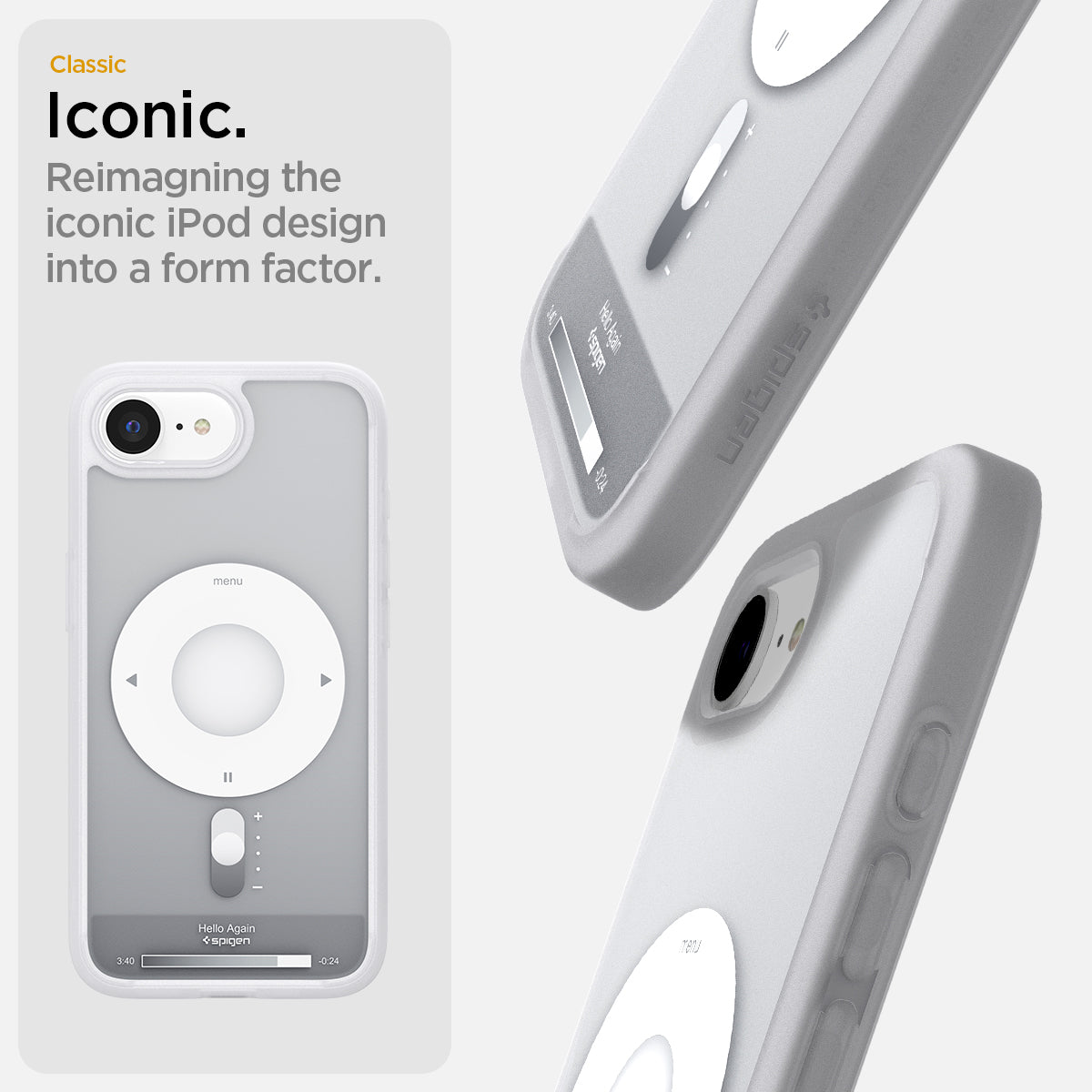 Spigen iPhone 17e / 16e Case Ultra Hybrid Classic (MagFit) view 10