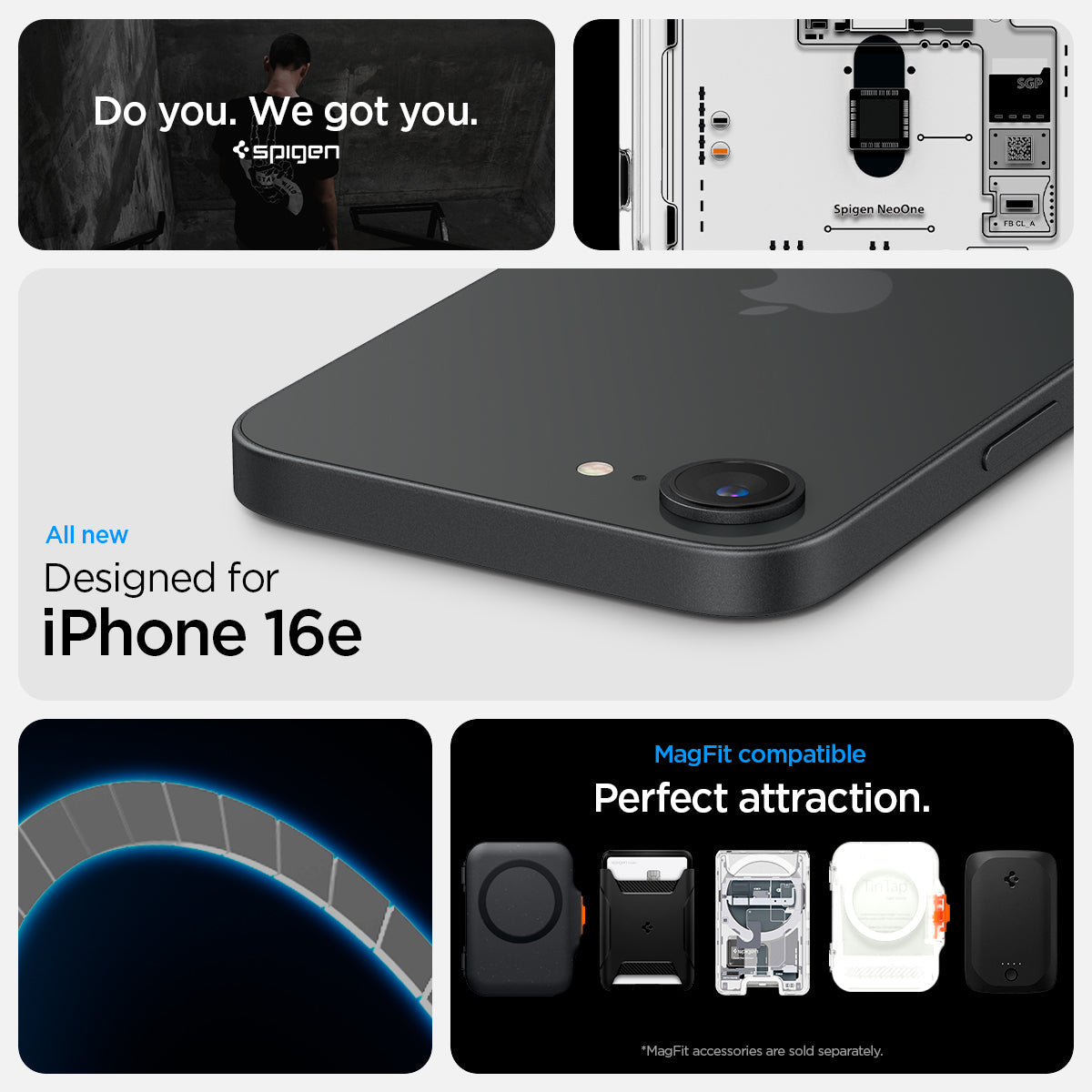 Spigen iPhone 17e / 16e Case Ultra Hybrid Neo One (MagFit) view 10