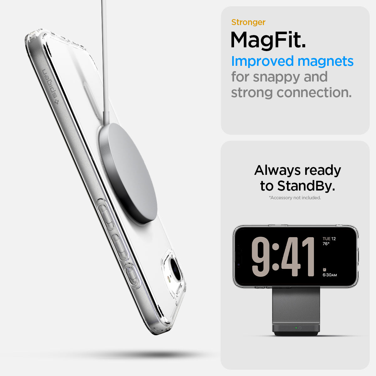 Spigen iPhone 17e / 16e Case Ultra Hybrid MagFit view 12
