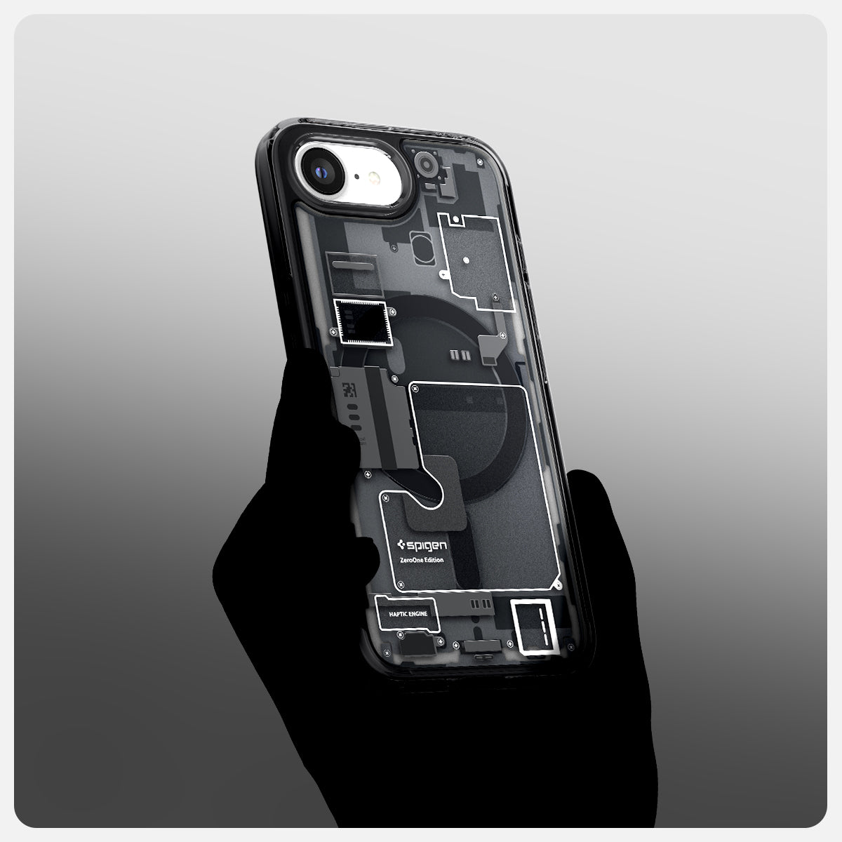 Spigen iPhone 17e / 16e Case Ultra Hybrid Zero One (MagFit) view 10