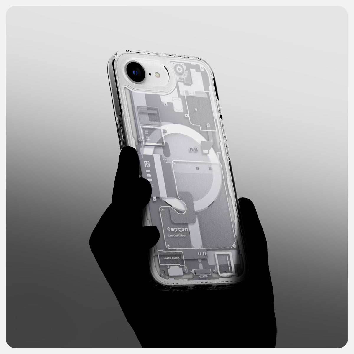 Spigen iPhone 17e / 16e Case Ultra Hybrid Zero One (MagFit) view 19