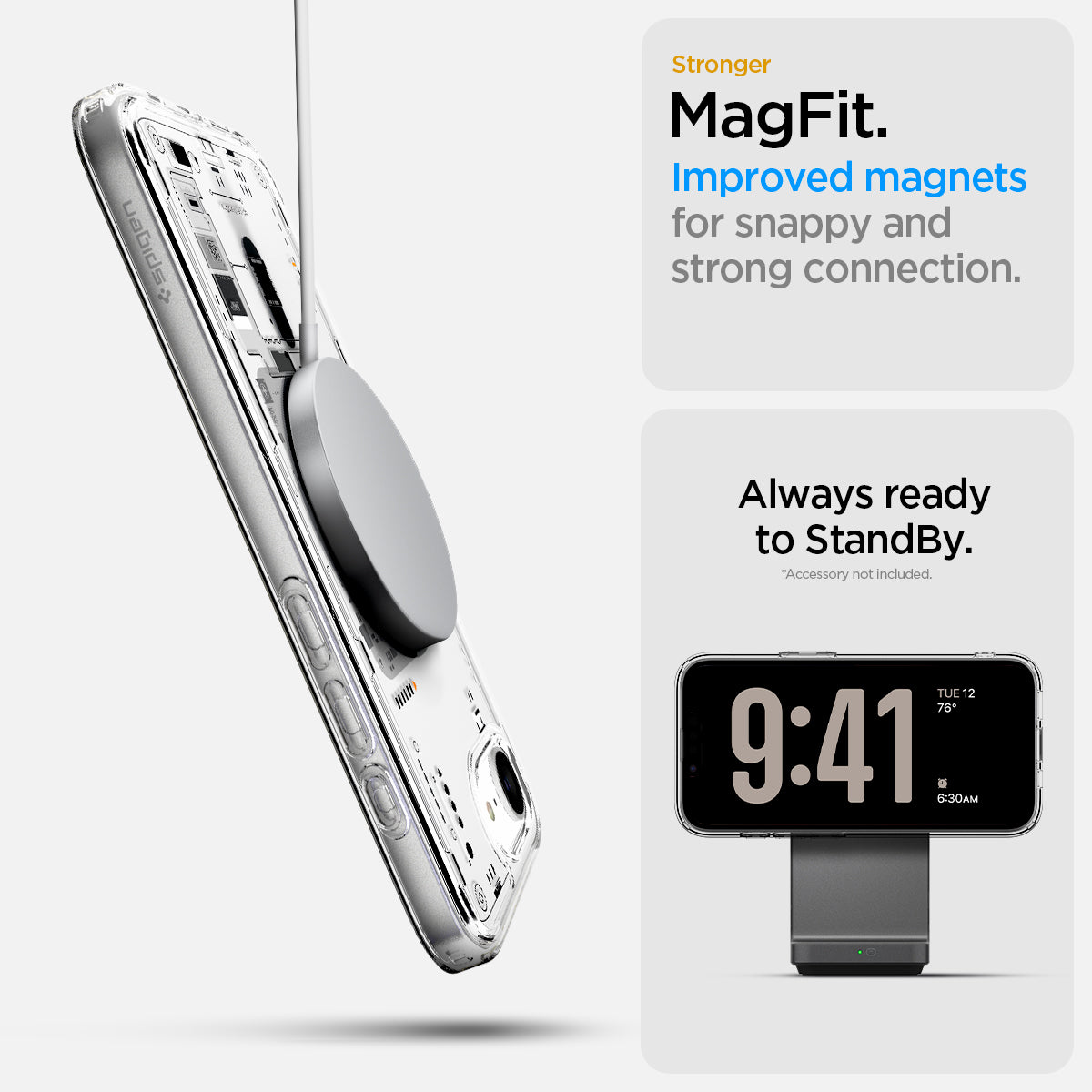 Spigen iPhone 17e / 16e Case Ultra Hybrid Neo One (MagFit) view 13