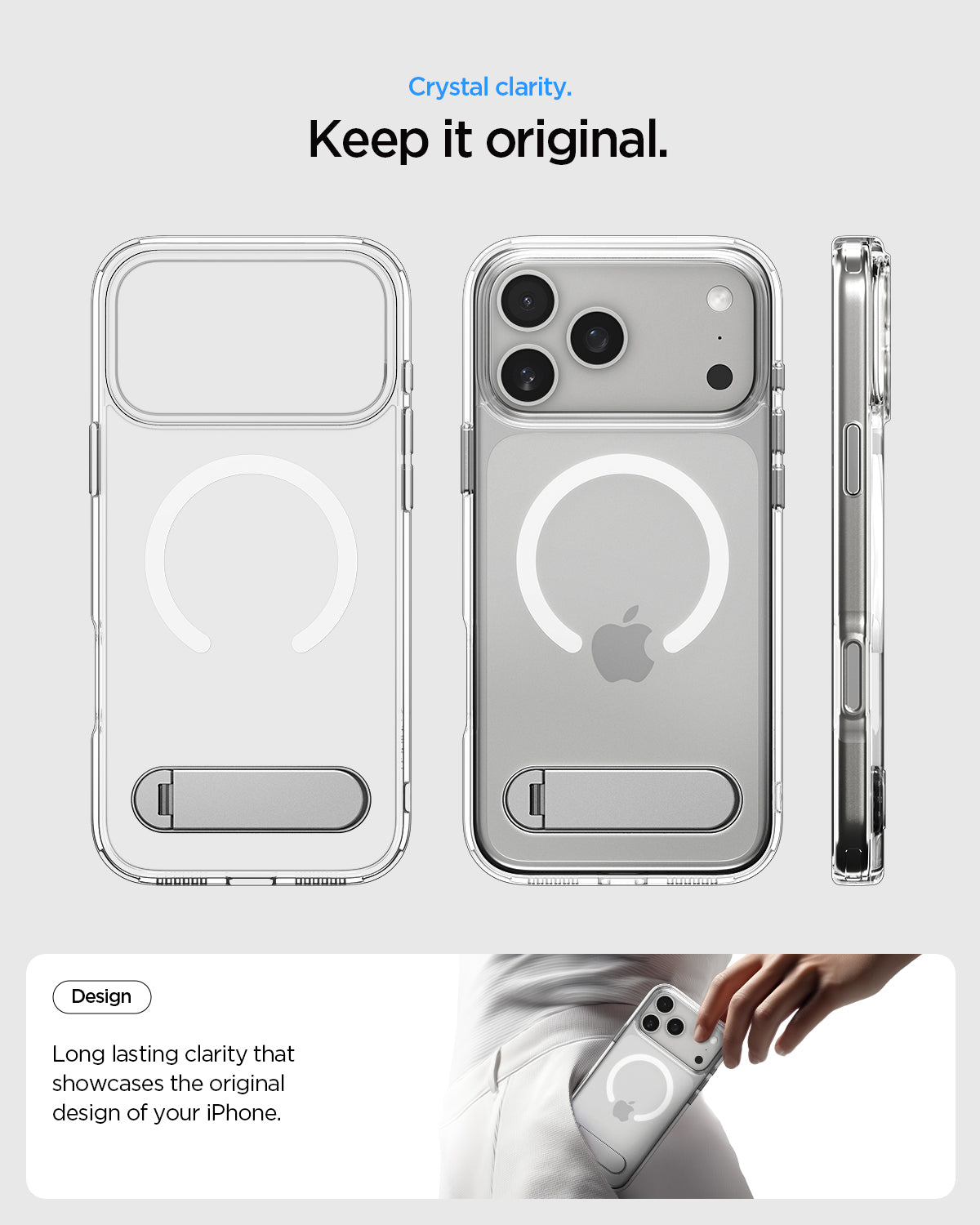 Spigen iPhone 17 Pro Max / 17 Pro / Air / 17 Case Ultra Hybrid S (MagFit) view 16