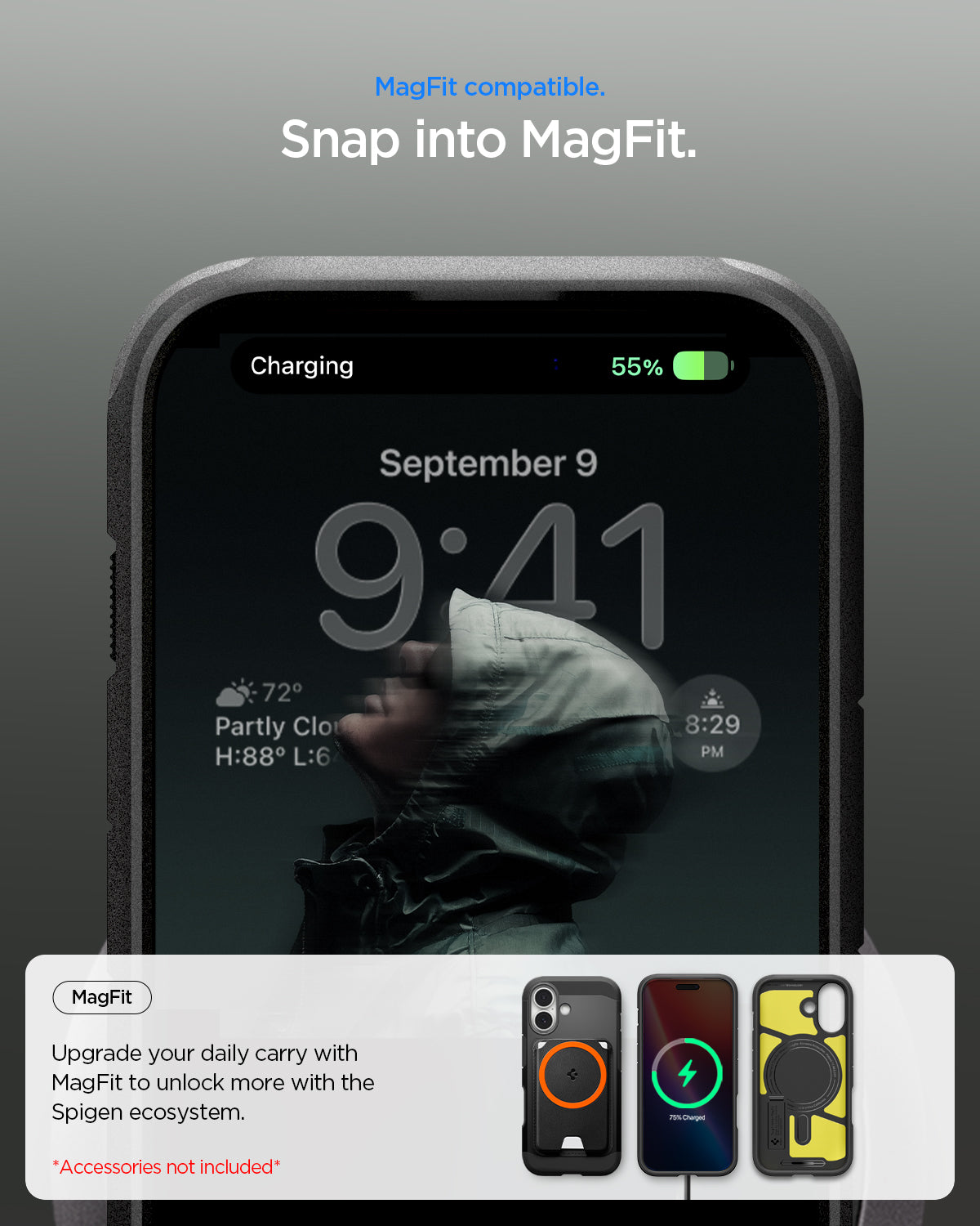 Spigen iPhone 17 Case Tough Armor T (MagFit) view 10
