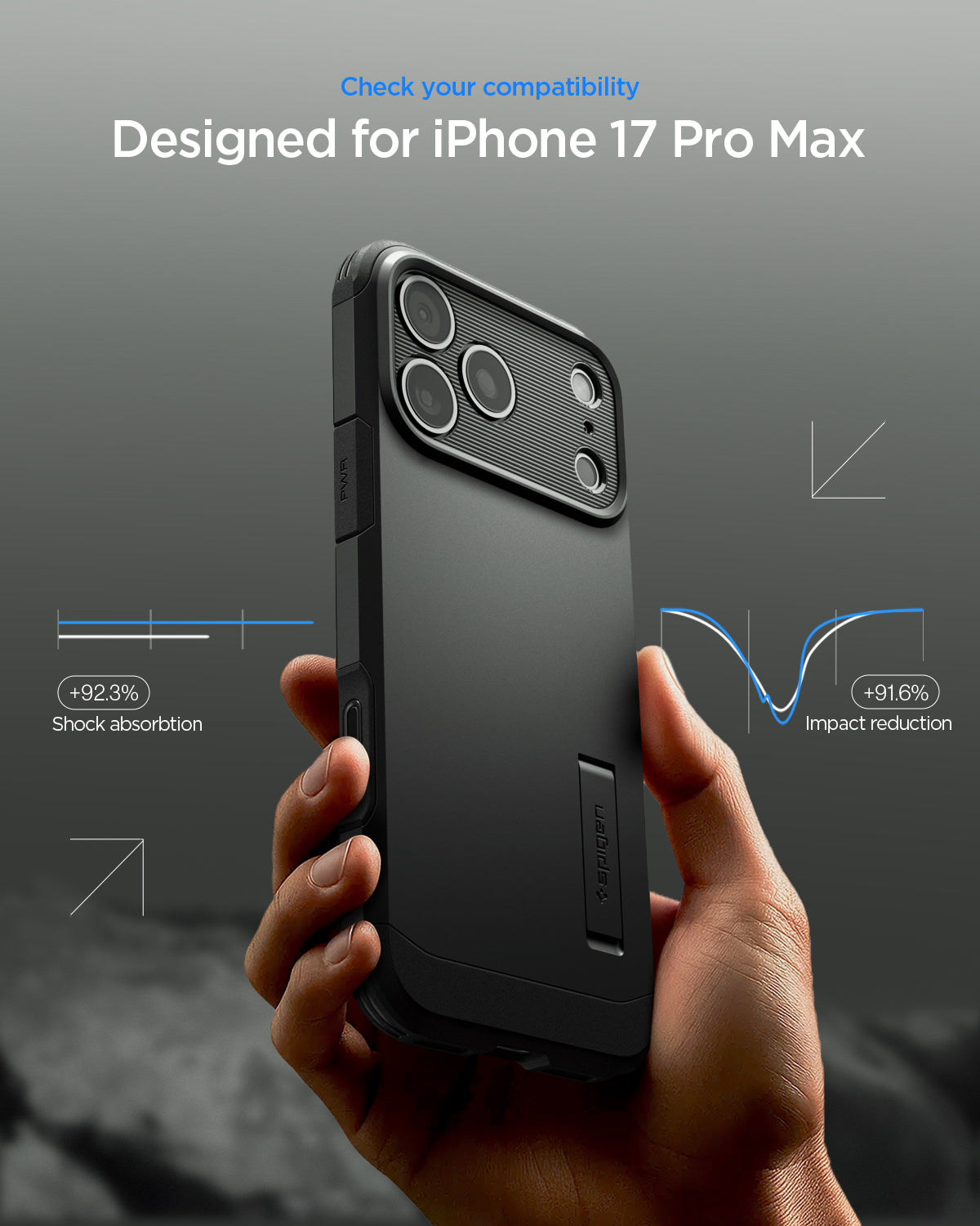 Spigen iPhone 17 Pro Max Case Tough Armor T (MagFit) view 12