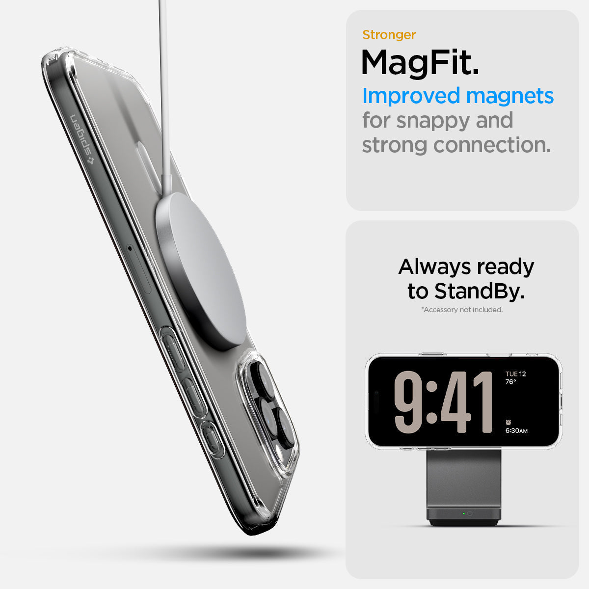 Spigen iPhone 16 Pro / 16 Pro Max Case Ultra Hybrid T (MagFit + Camera Control) view 11